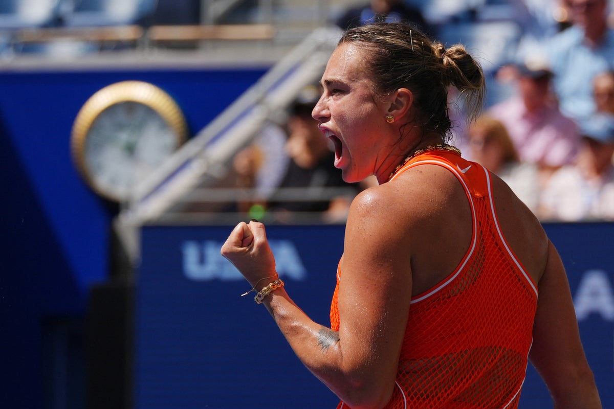 Aryna Sabalenka hits back at ‘miserable haters’ in successful start to US Open title defence