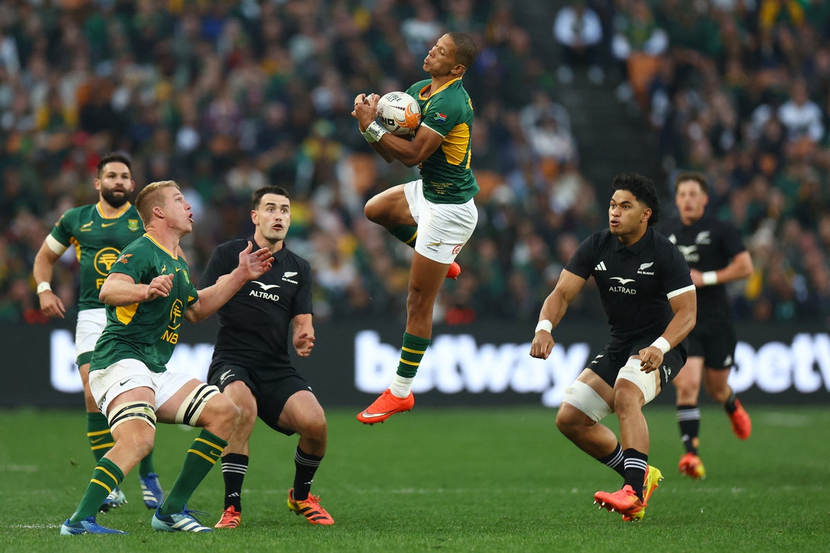Springboks edge fiery clash against New Zealand to edge 2-1 ahead in series