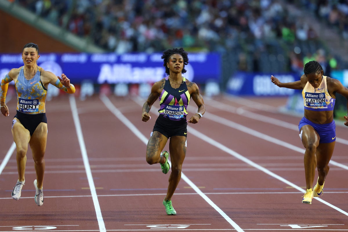Amy Hunt takes second at Diamond League Final but Georgia Hunter Bell well beaten