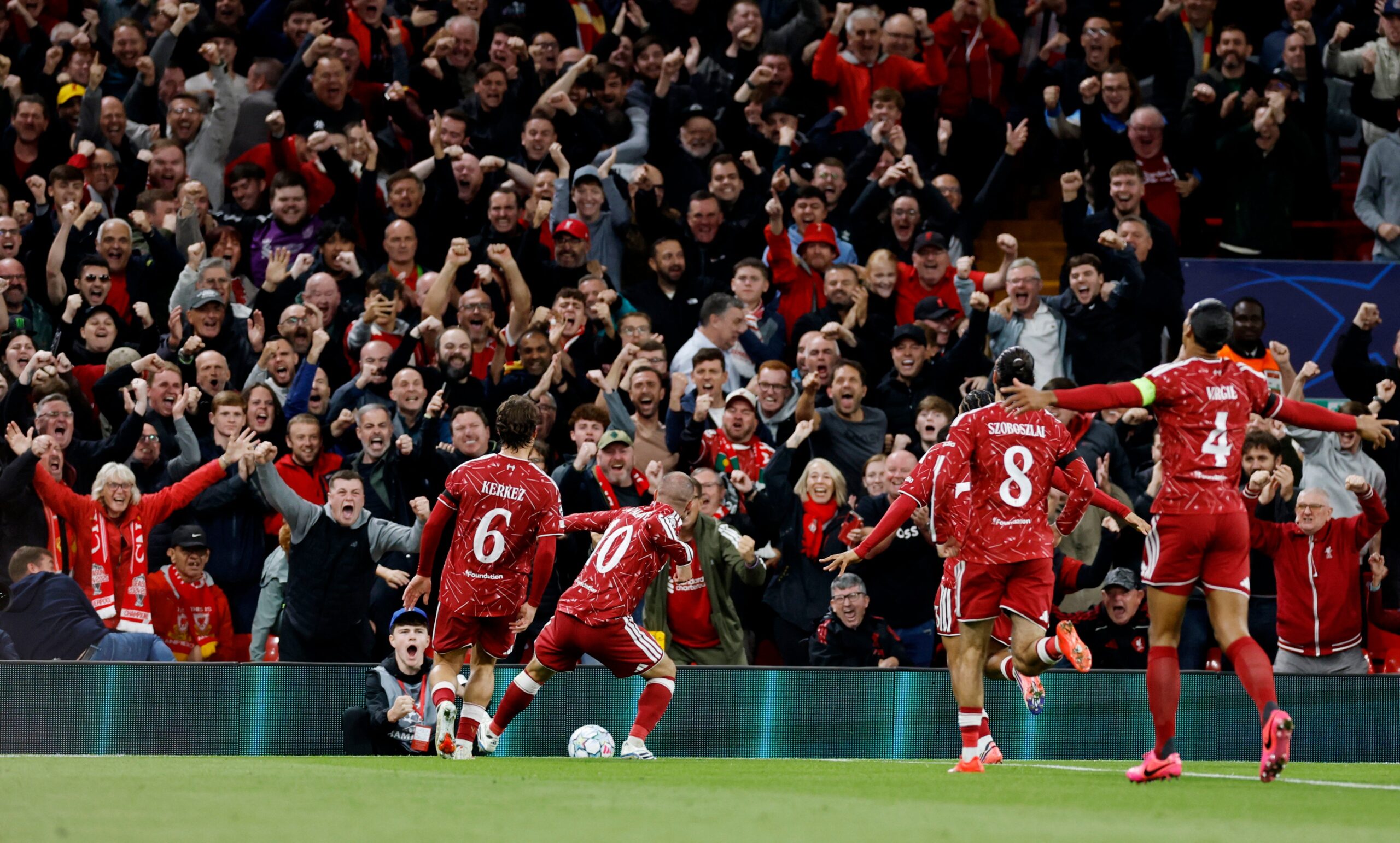 Dominik Szoboszlai hails ‘family’ connection inspiring Liverpool midfield partnership