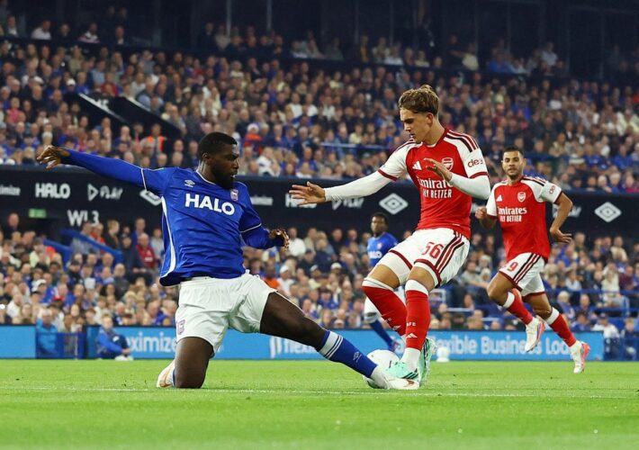 Max Dowman lights up Arsenal’s Carabao Cup tie with stunning solo goal