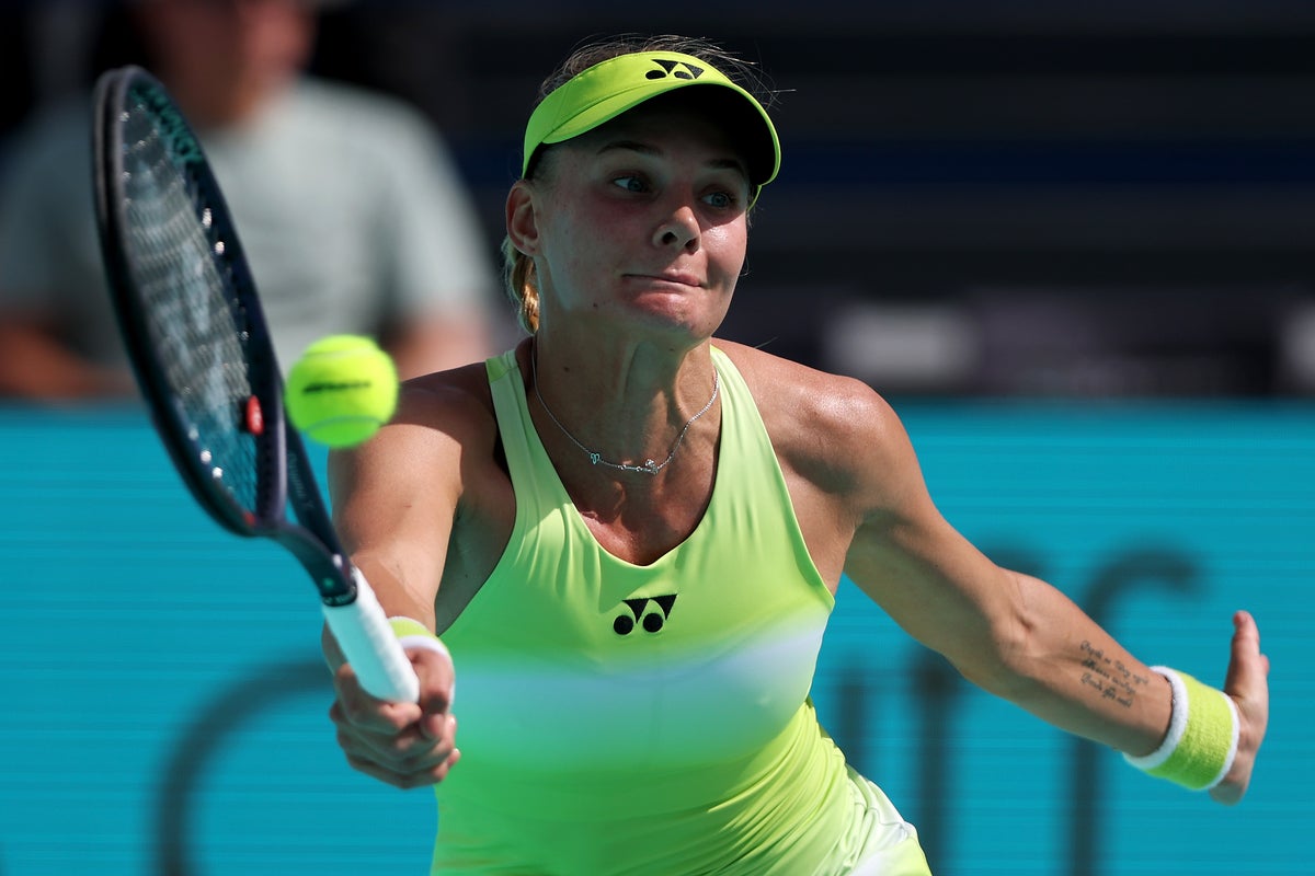 Ukrainian tennis star reveals her family home was hit by Russian missile