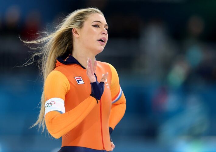 Jake Paul’s fiancée Jutta Leerdam to take speedskating hiatus after winning Olympic gold