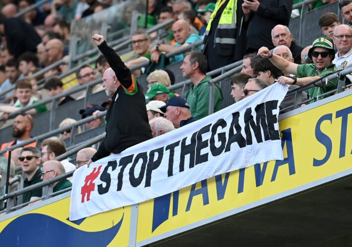 Why are Republic of Ireland playing against Israel?