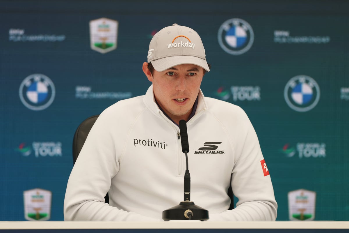 Matt Fitzpatrick ‘not comfortable’ playing golf events in the Middle East