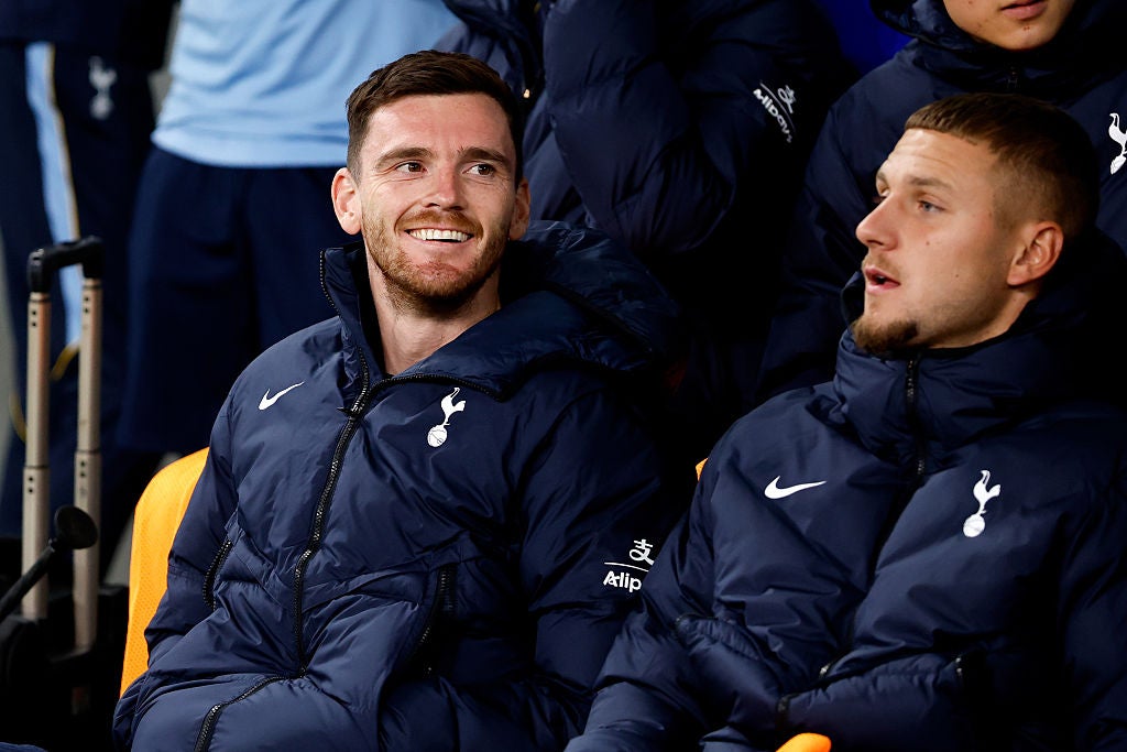 Liverpool vs Tottenham LIVE: Team news as Andy Robertson on bench for Anfield return in Carabao Cup