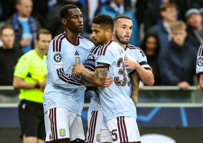 Nicolas Jackson’s first Aston Villa goal caps welcome Champions League night for Unai Emery