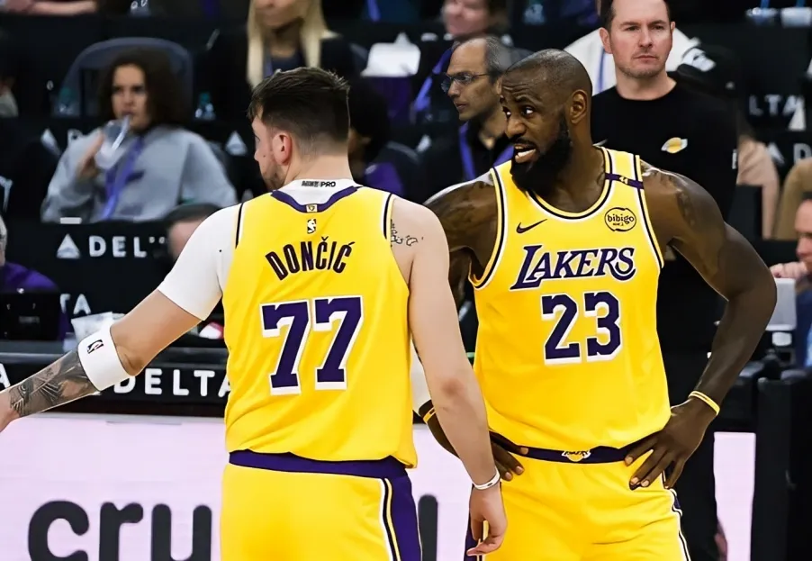 Luka Doncic reveals what it was like playing with LeBron James