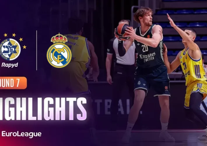 Real Madrid beats Maccabi with club-record 21 three-pointers