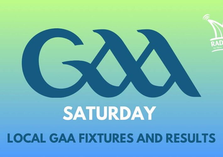 Saturday afternoon local GAA results